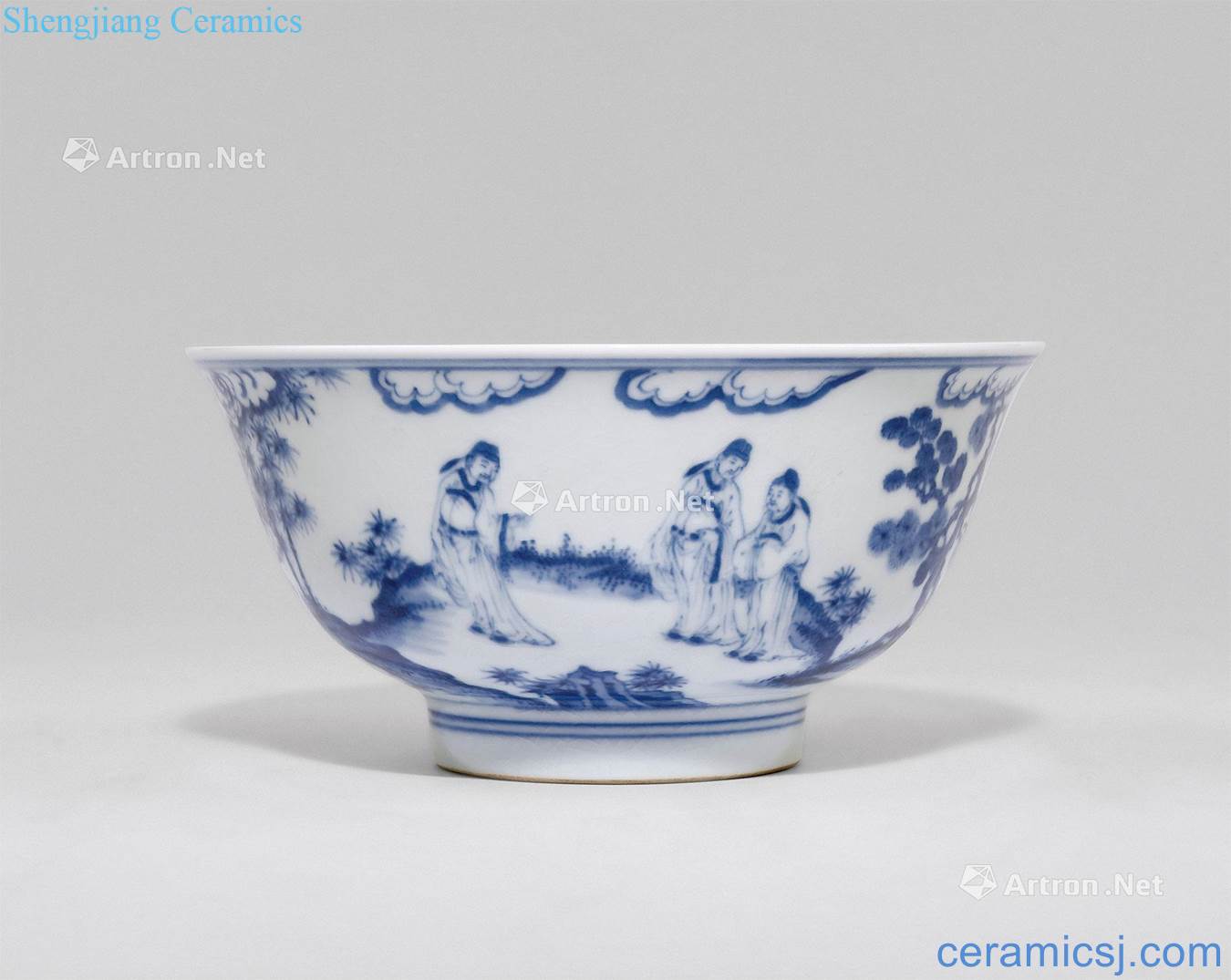 The qing emperor kangxi porcelain Gao Shitu bowl