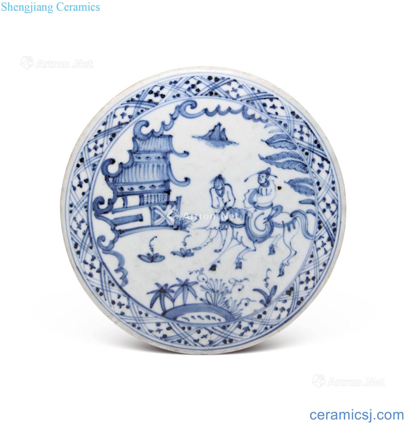 Ming dynasty Blue and white porcelain pieces