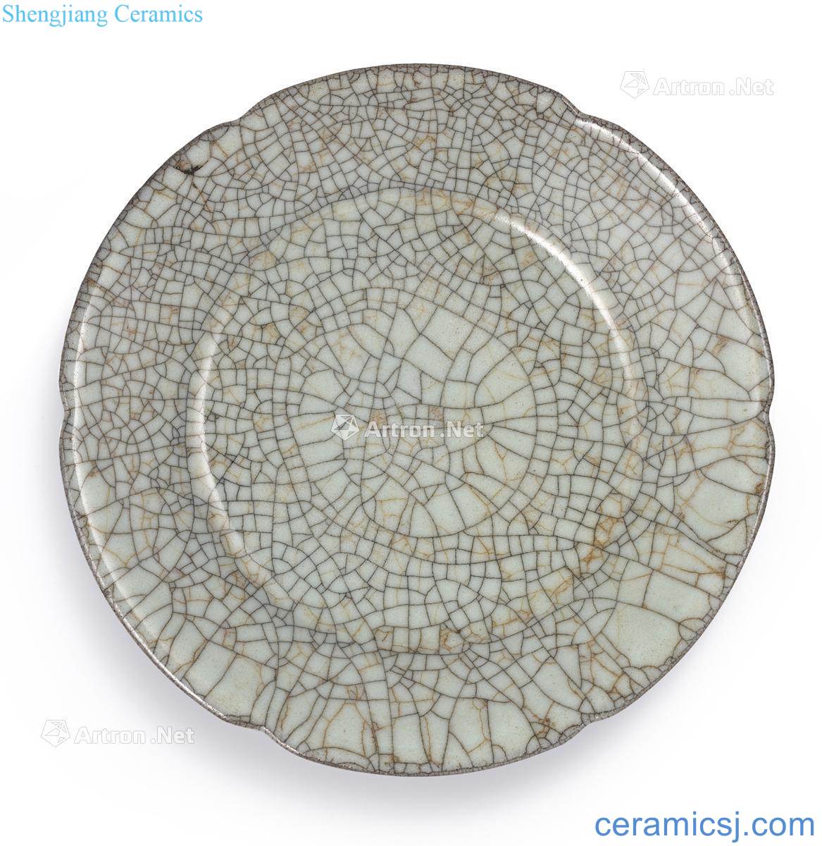 The southern song dynasty to yuan Kiln kwai disc plate