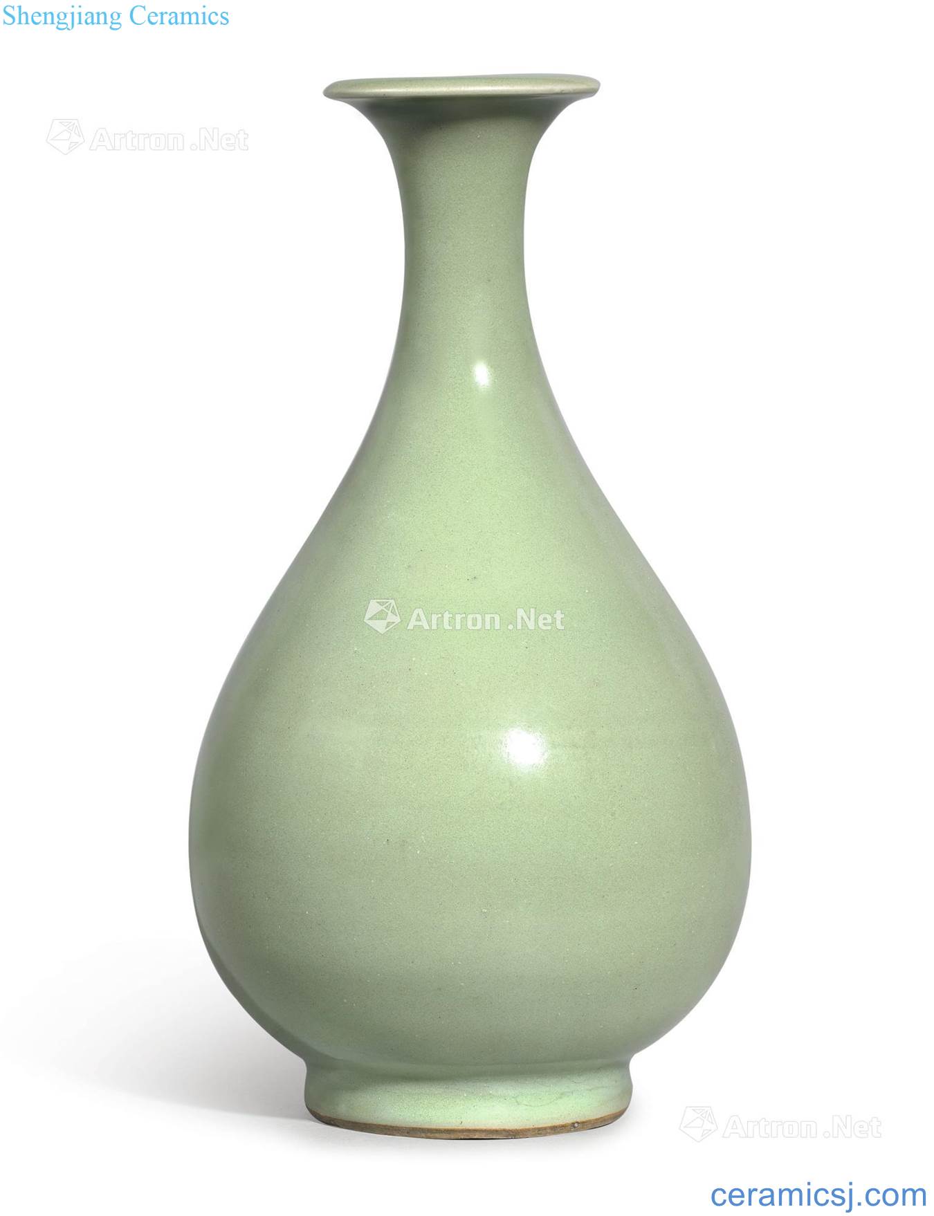 yuan Longquan celadon glaze okho spring bottle