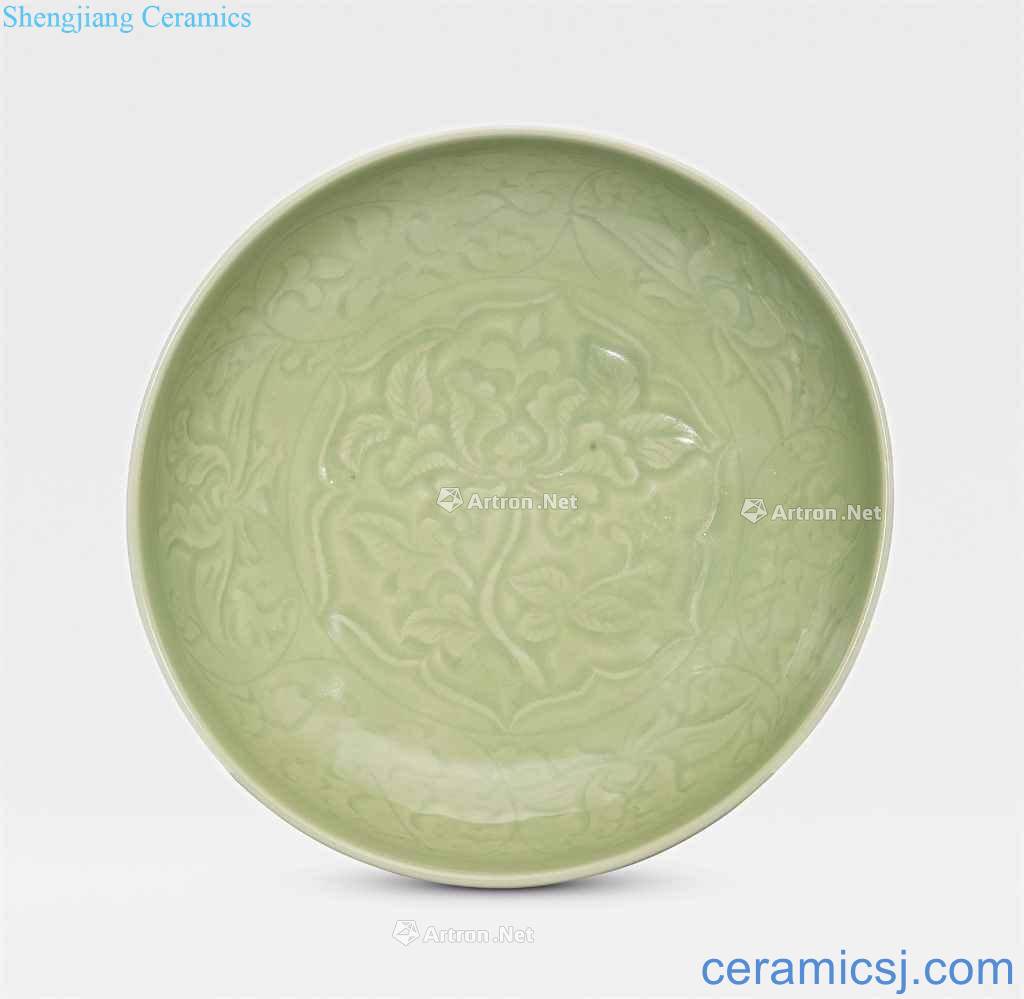 Ming yongle Longquan green glaze plate
