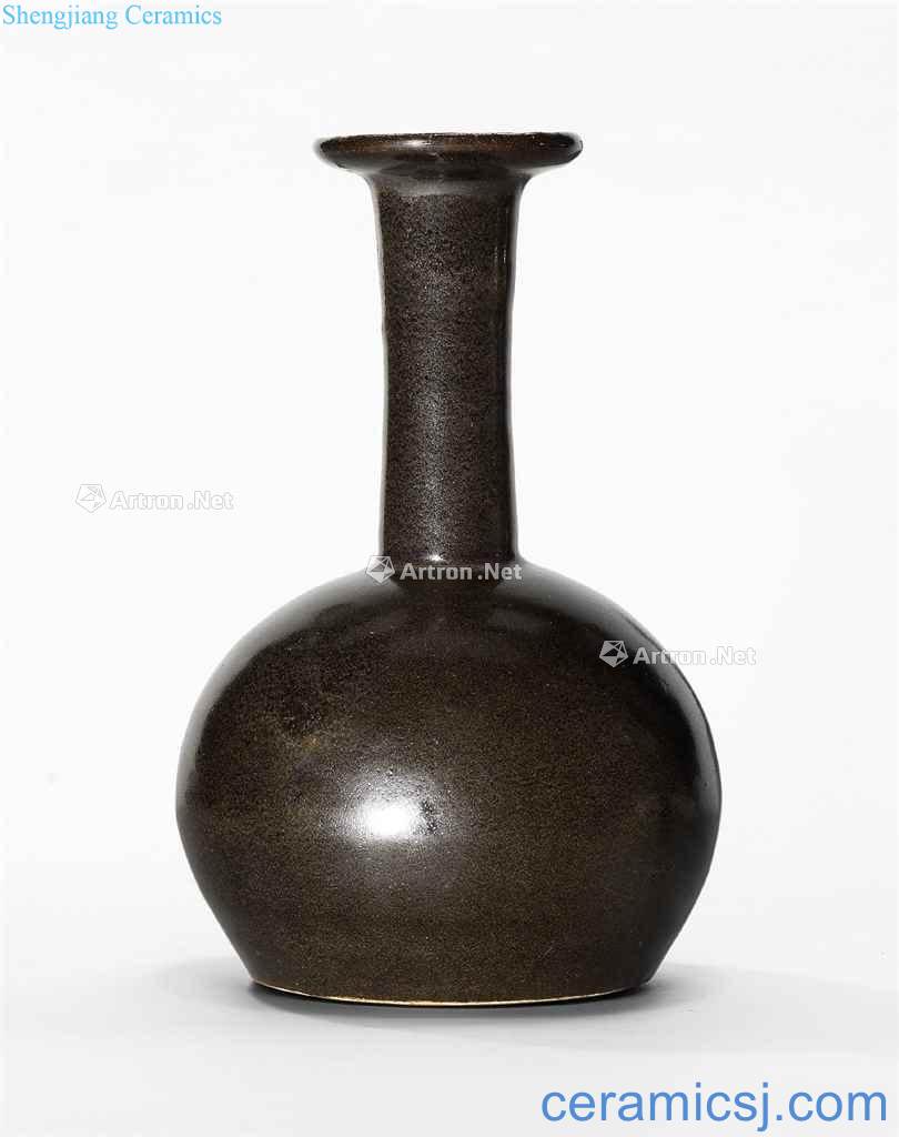 yuan Magnetic state black glaze the flask