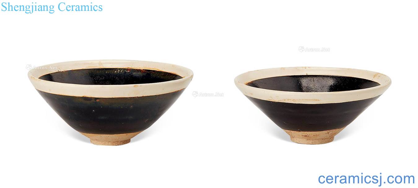 yuan Magnetic state kiln white tea turns round, (a)