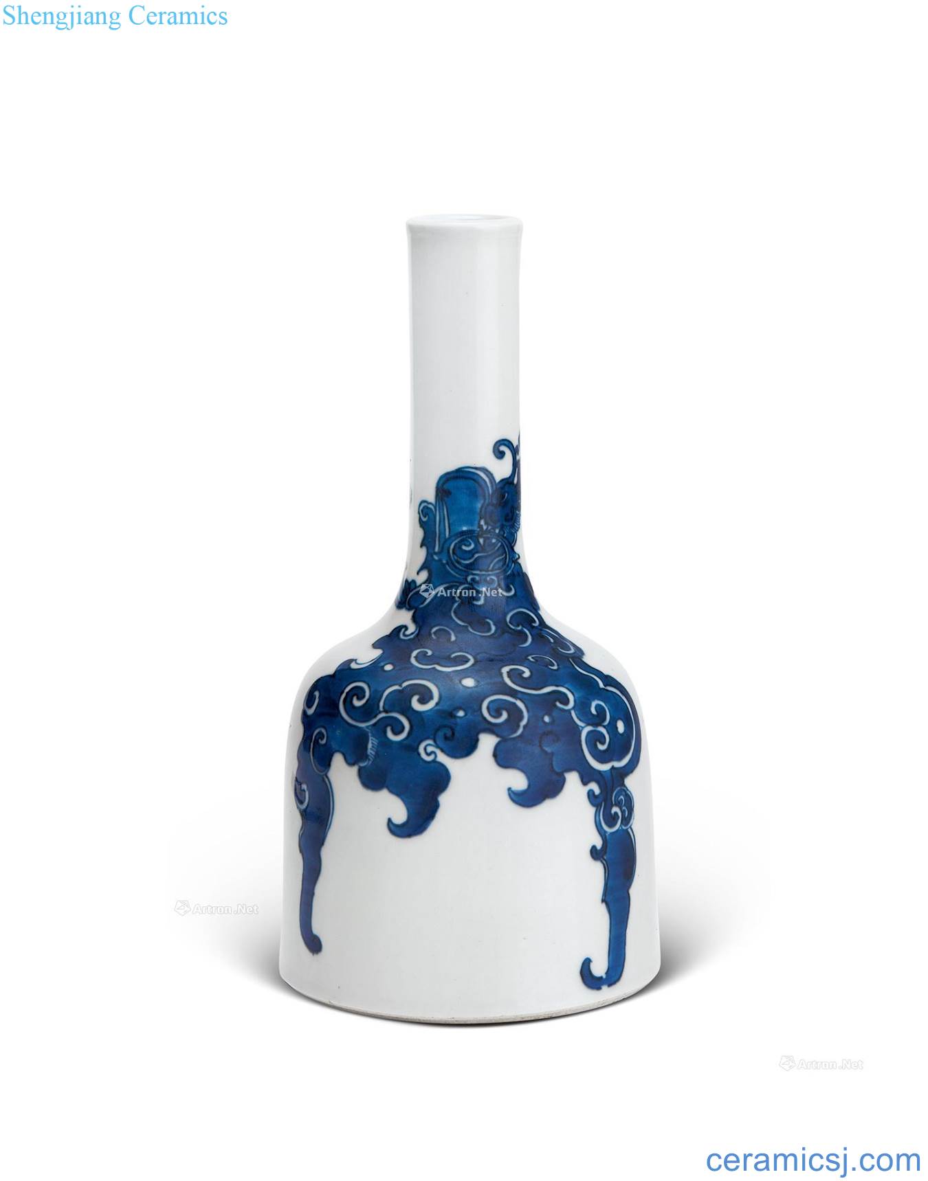 The qing emperor kangxi Blue real talent phoenix design a bell