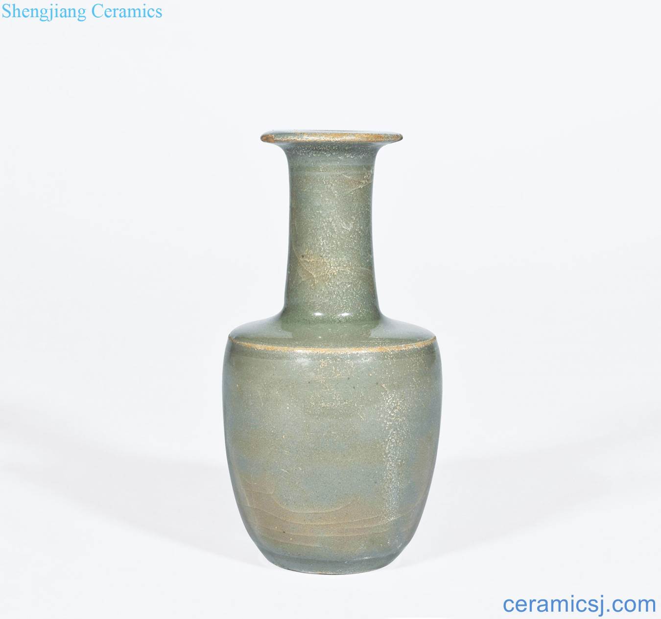 yuan Longquan celadon glaze the flask