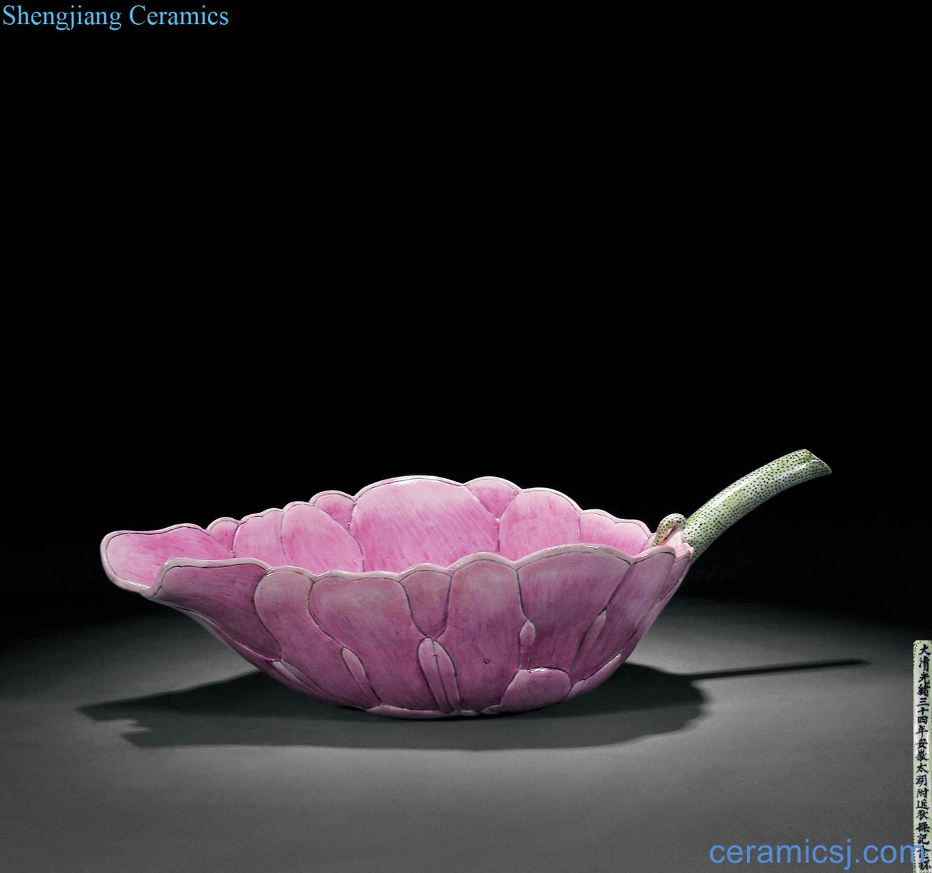 Qing guangxu 34 years (1908) as a pastel autumn fuck cup