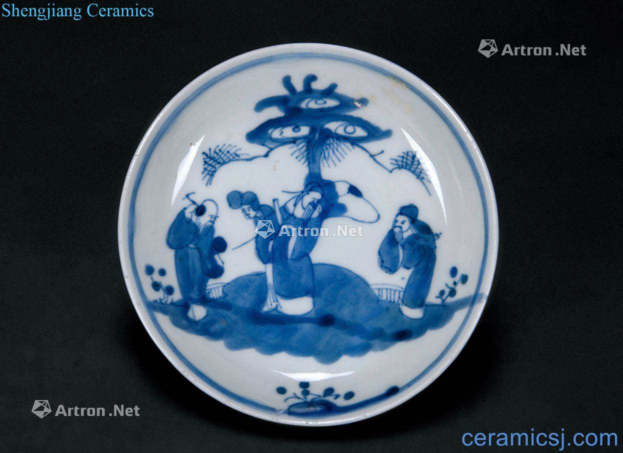 Qing porcelain dish