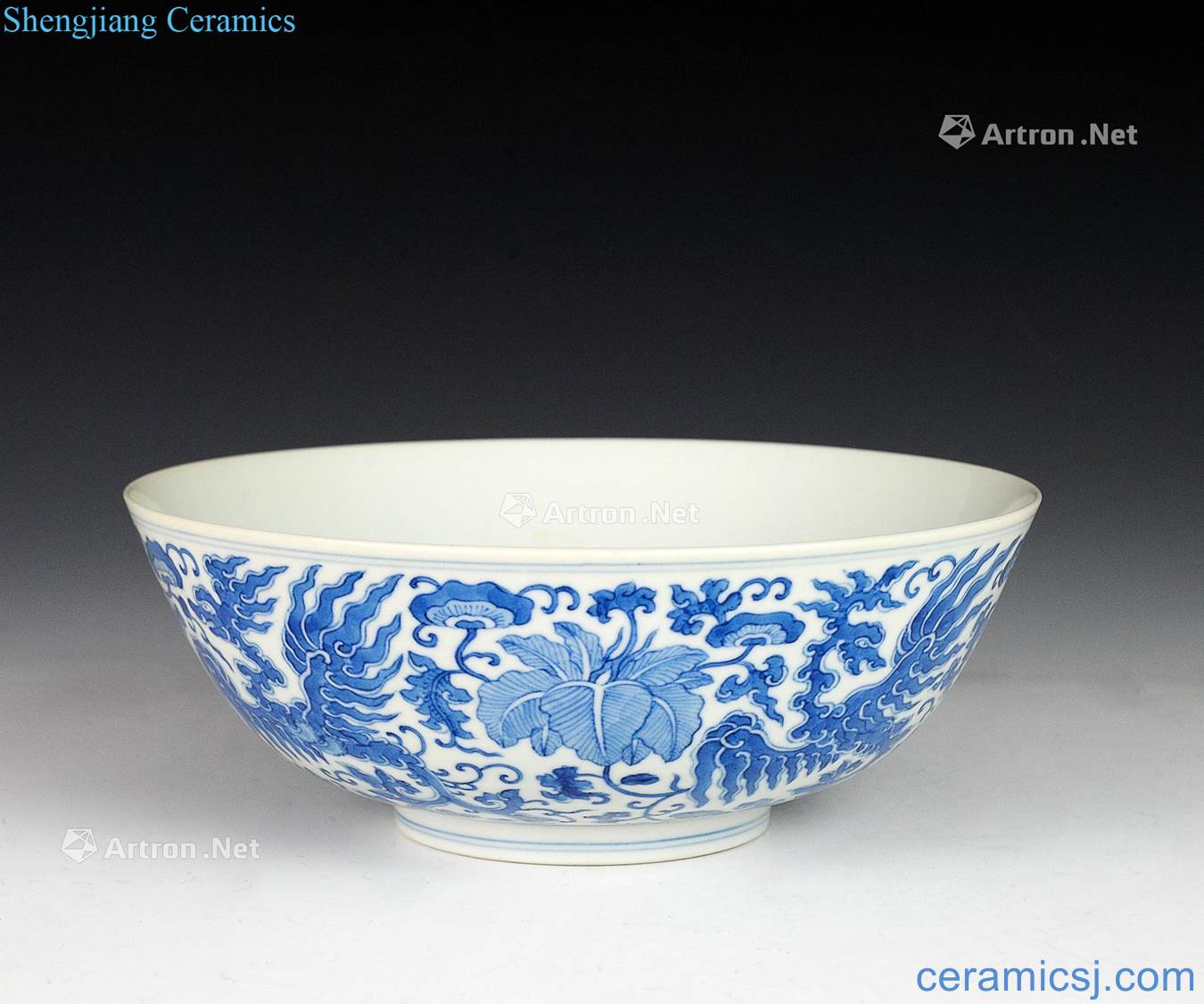 Daoguang period Imperial Blue & White Bowl, Daoguang Mark