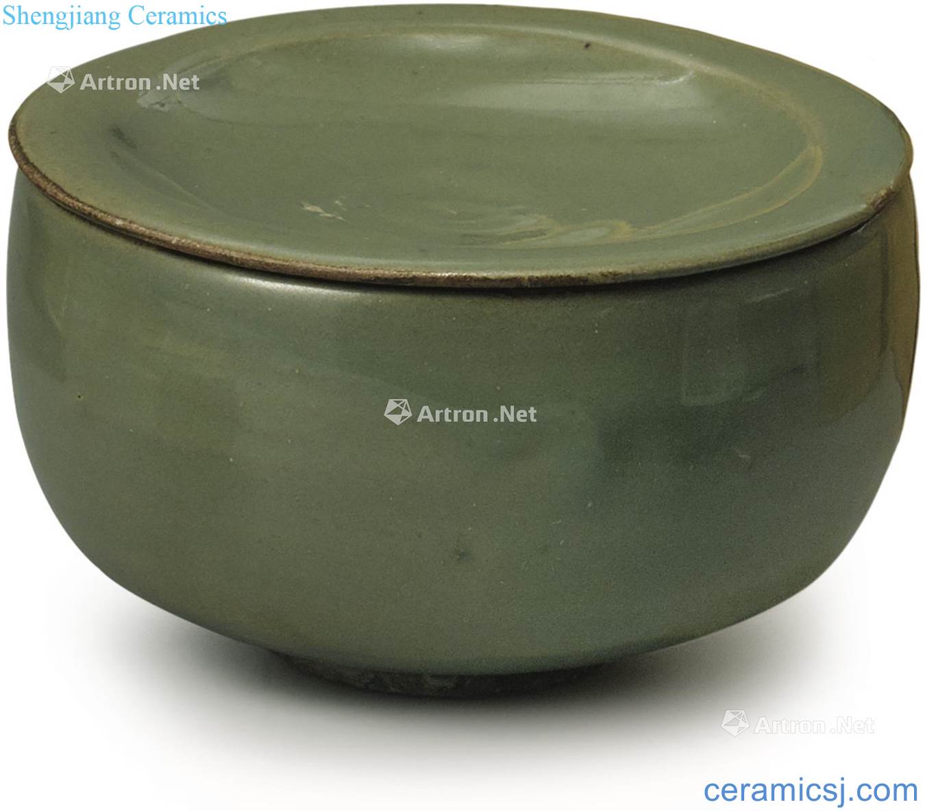 Northern song dynasty/gold Green glaze cover 盌 masterpieces