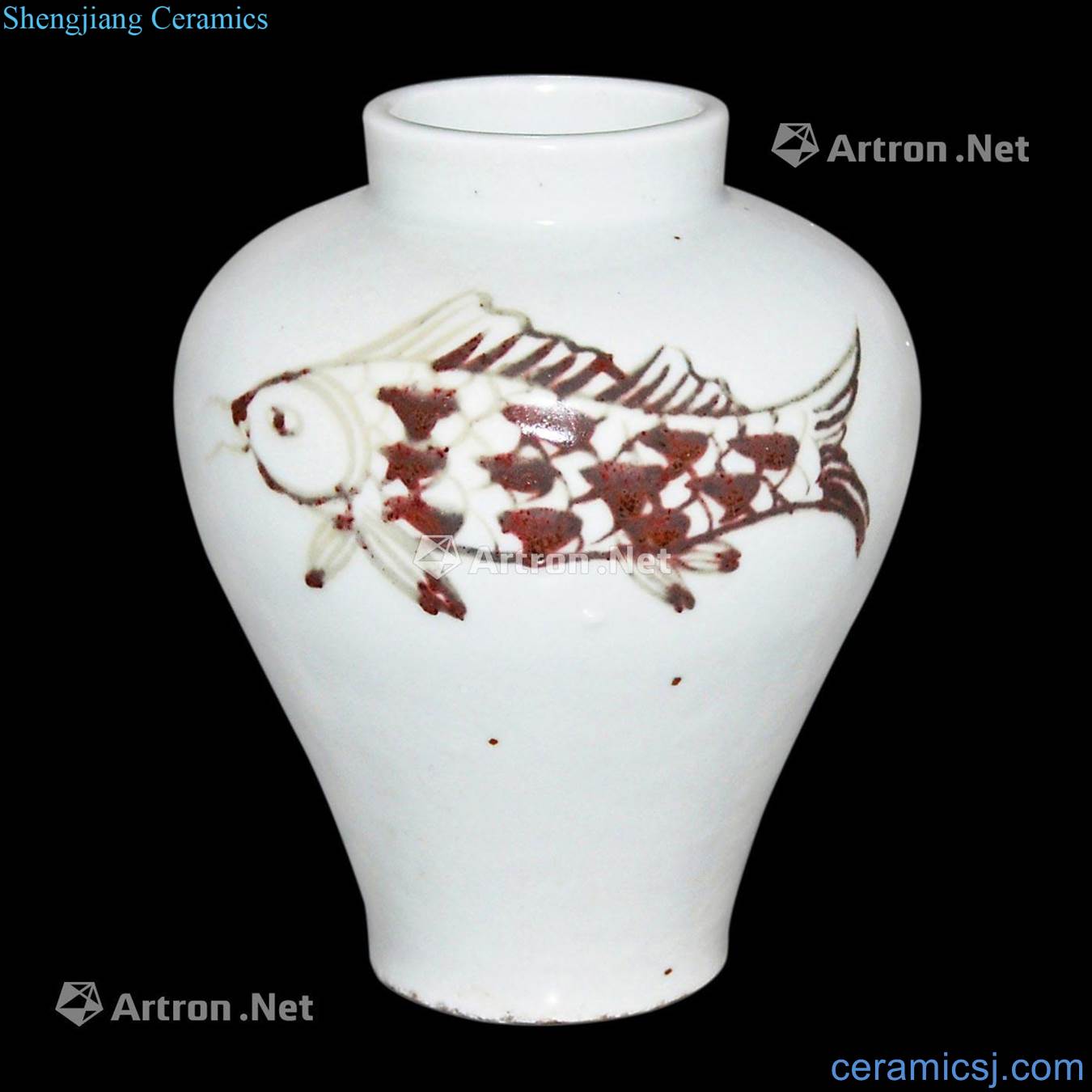 yuan Youligong Pisces straight mouth bottle