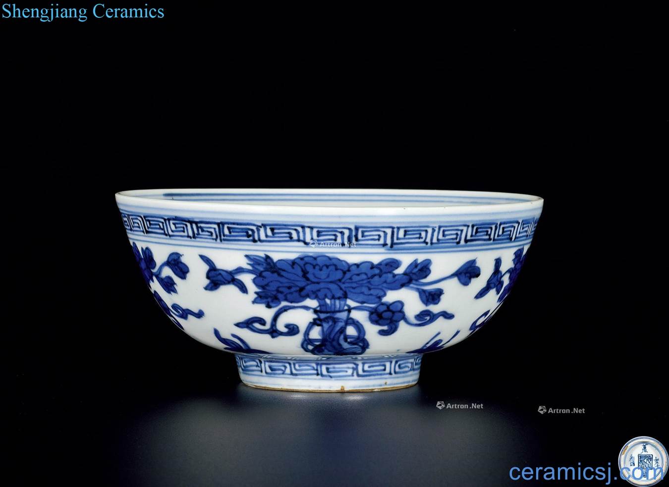 Ming wanli Blue and white pattern life of the bowls