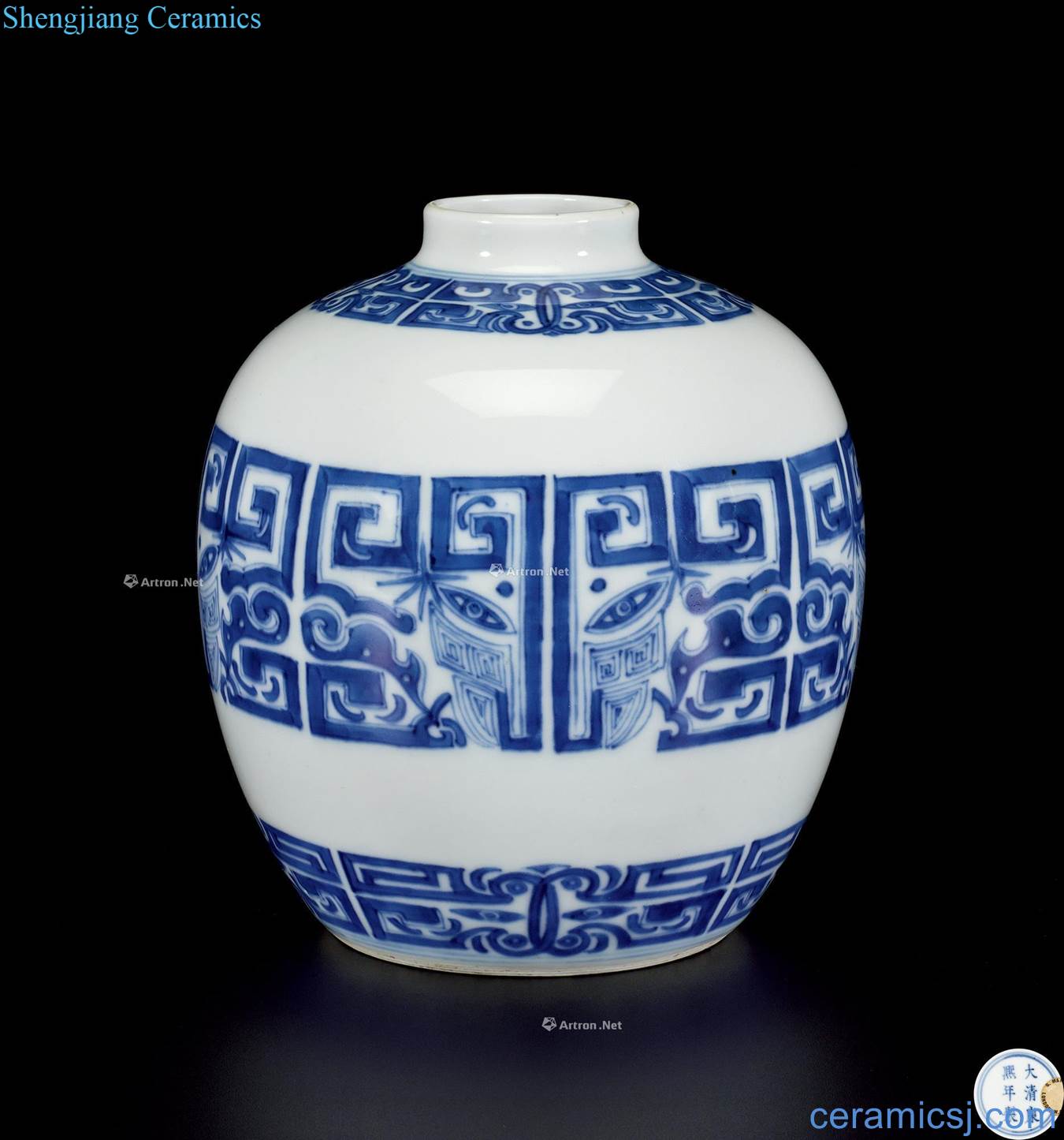 The qing emperor kangxi gluttonous grain canister